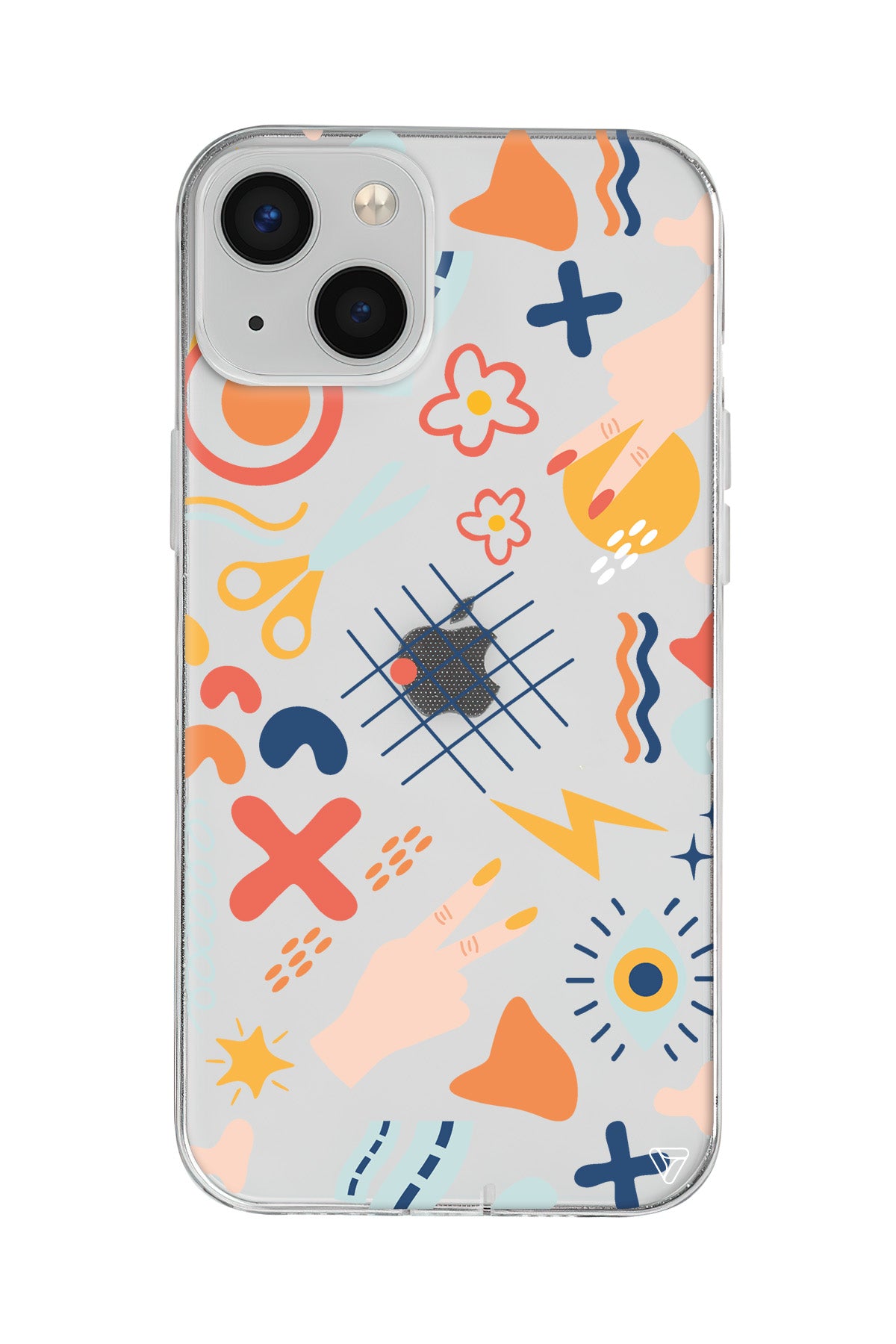 Peace Lansman Model İçi Kadife Silikon Telefon Kılıfı – Plus Serisine Özel