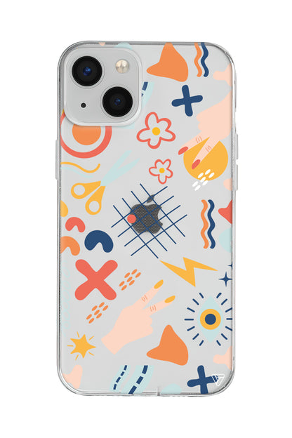 Peace Lansman Model İçi Kadife Silikon Telefon Kılıfı – Plus Serisine Özel