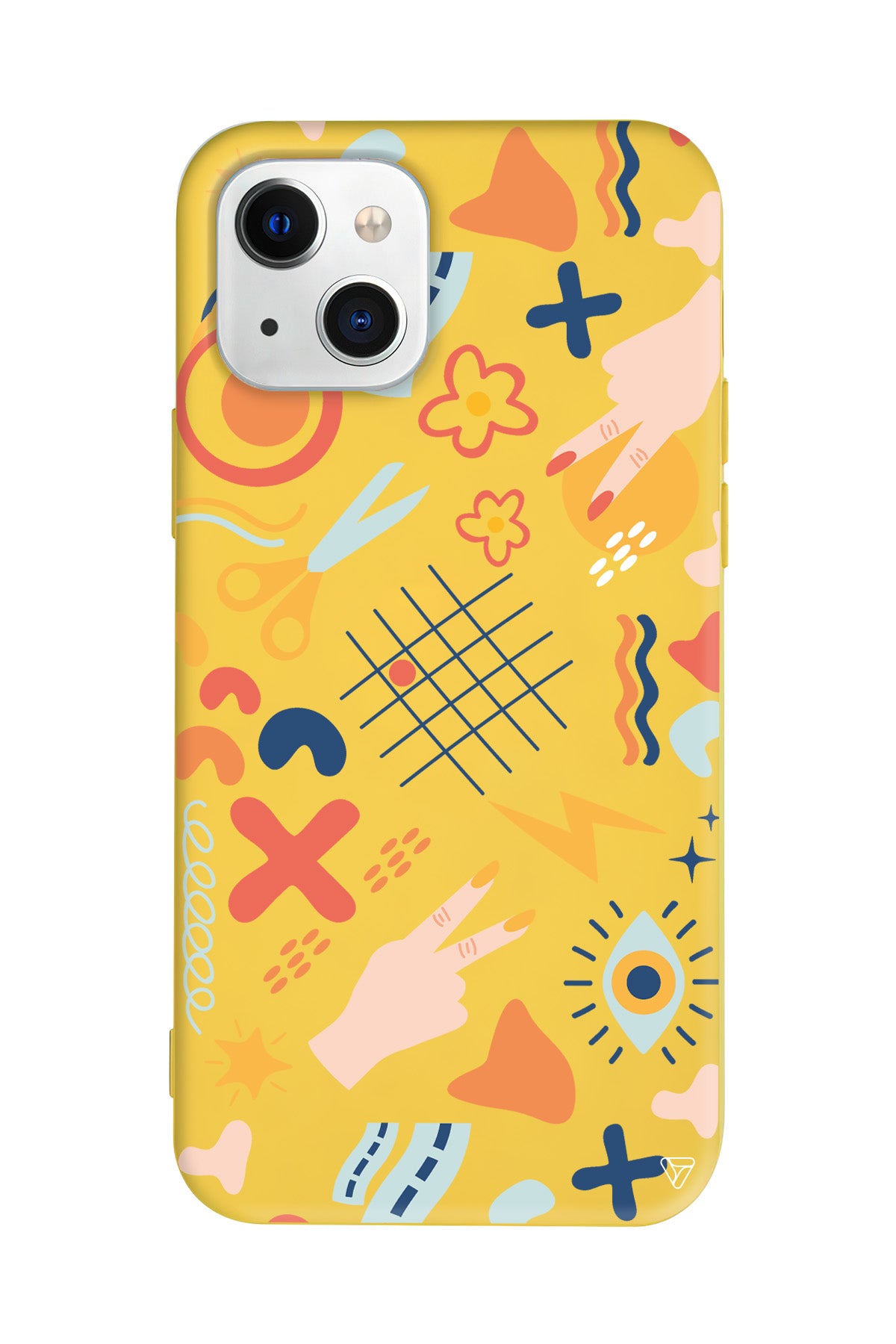 Peace Lansman Model İçi Kadife Silikon Telefon Kılıfı – Plus Serisine Özel