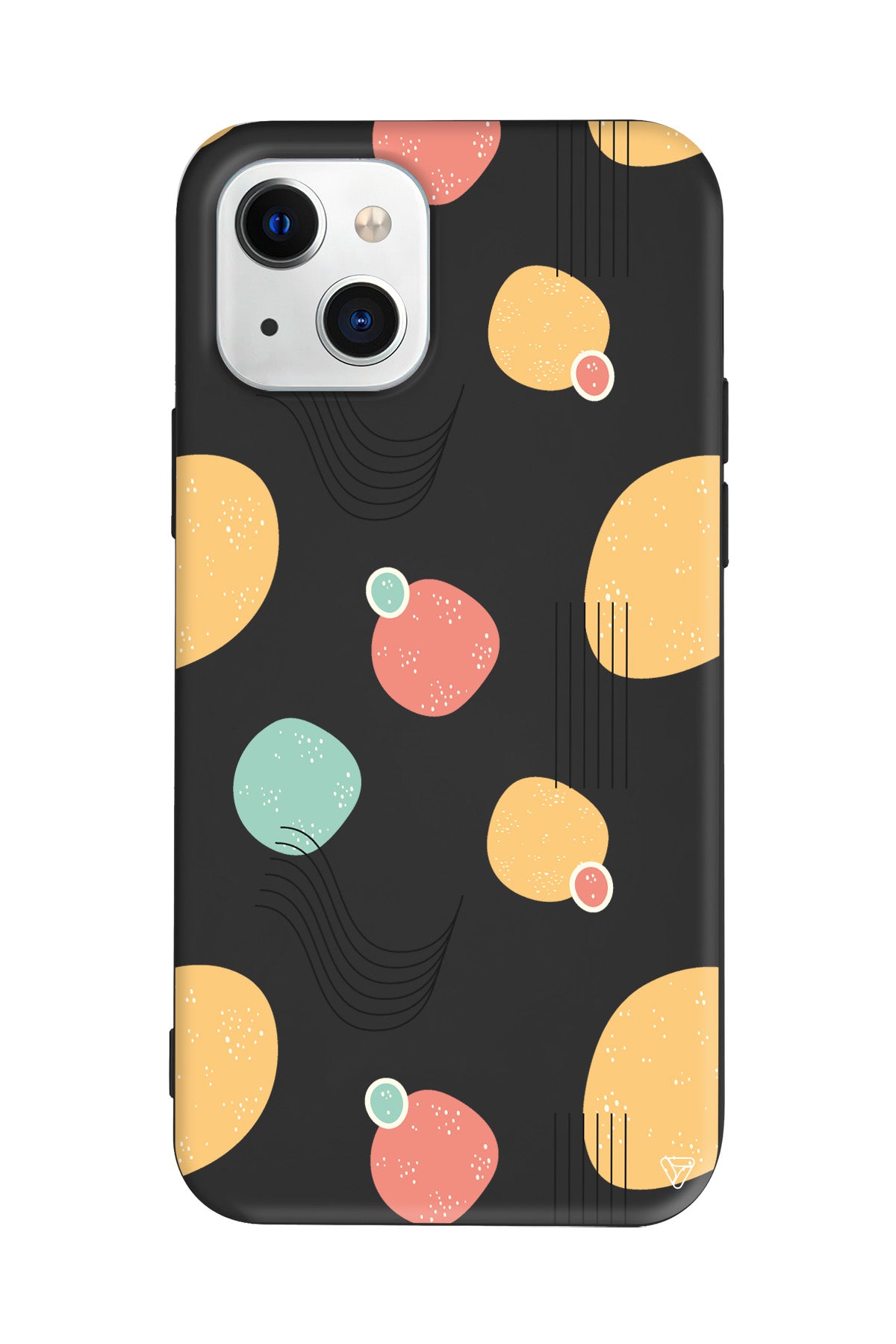 Black Line Lansman Model İçi Kadife Silikon Telefon Kılıfı – Plus Serisine Özel