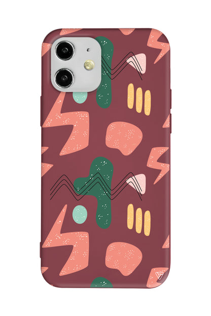 Black Line 2 Lansman Model İçi Kadife Silikon Telefon Kılıfı