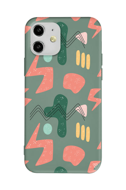 Black Line 2 Lansman Model İçi Kadife Silikon Telefon Kılıfı