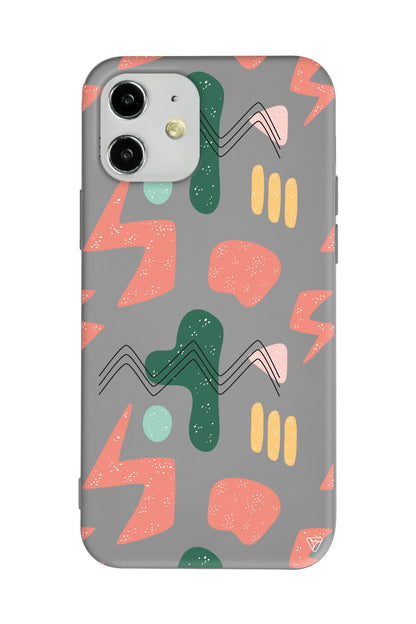 Black Line 2 Lansman Model İçi Kadife Silikon Telefon Kılıfı