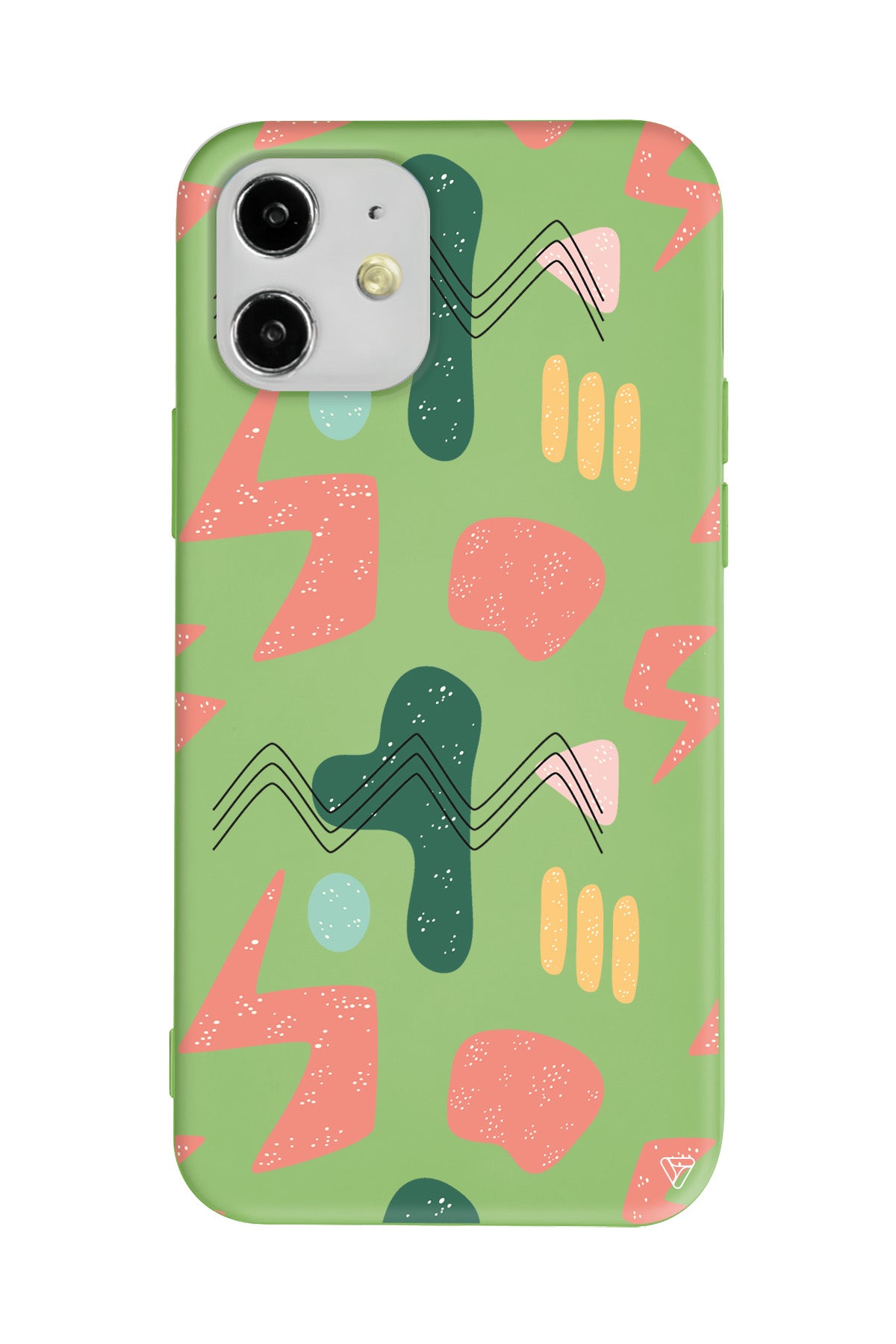 Black Line 2 Lansman Model İçi Kadife Silikon Telefon Kılıfı