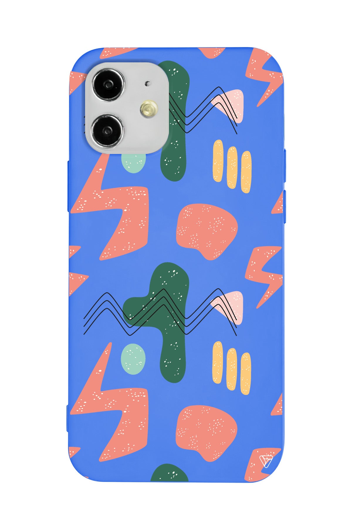 Black Line 2 Lansman Model İçi Kadife Silikon Telefon Kılıfı