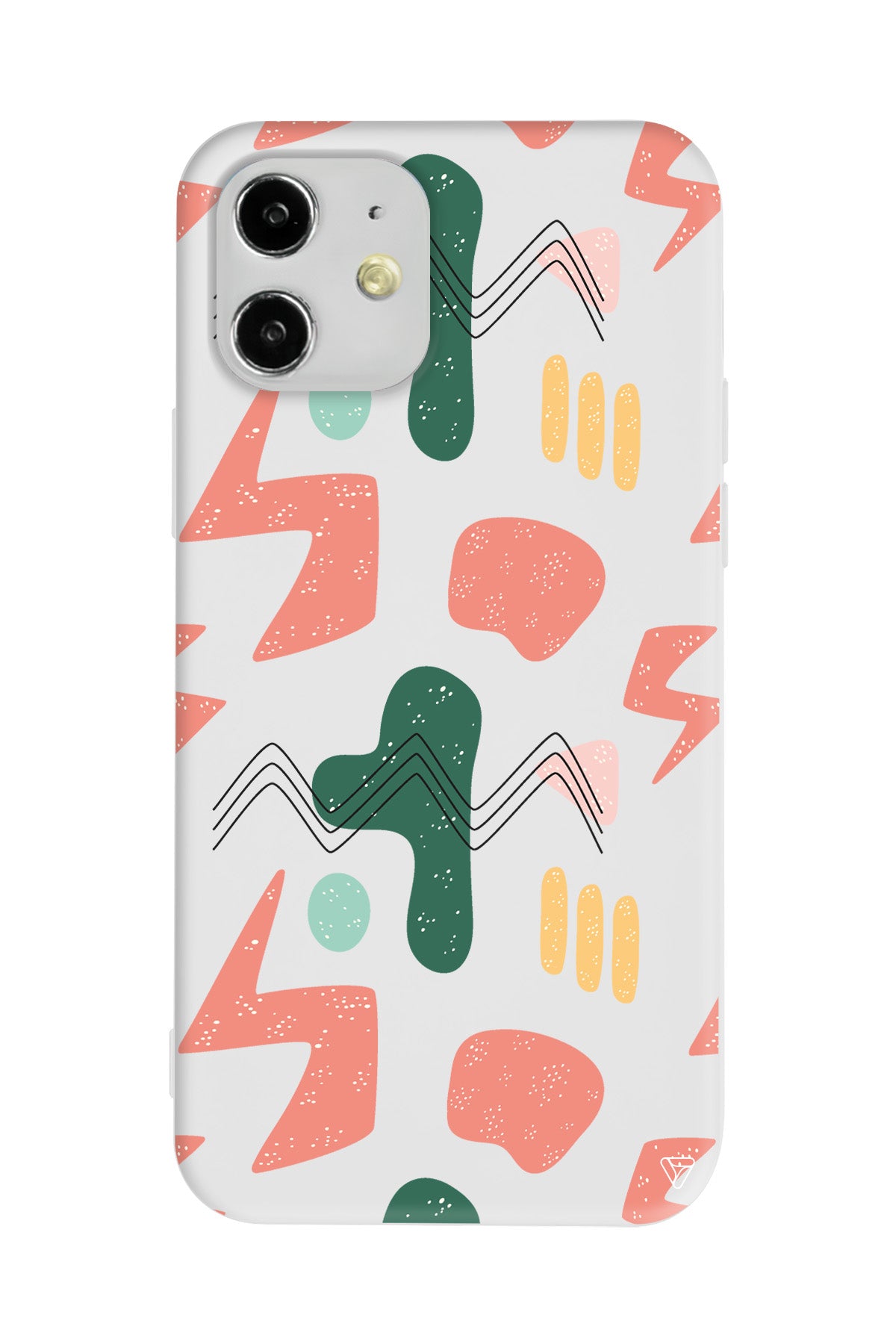 Black Line 2 Lansman Model İçi Kadife Silikon Telefon Kılıfı