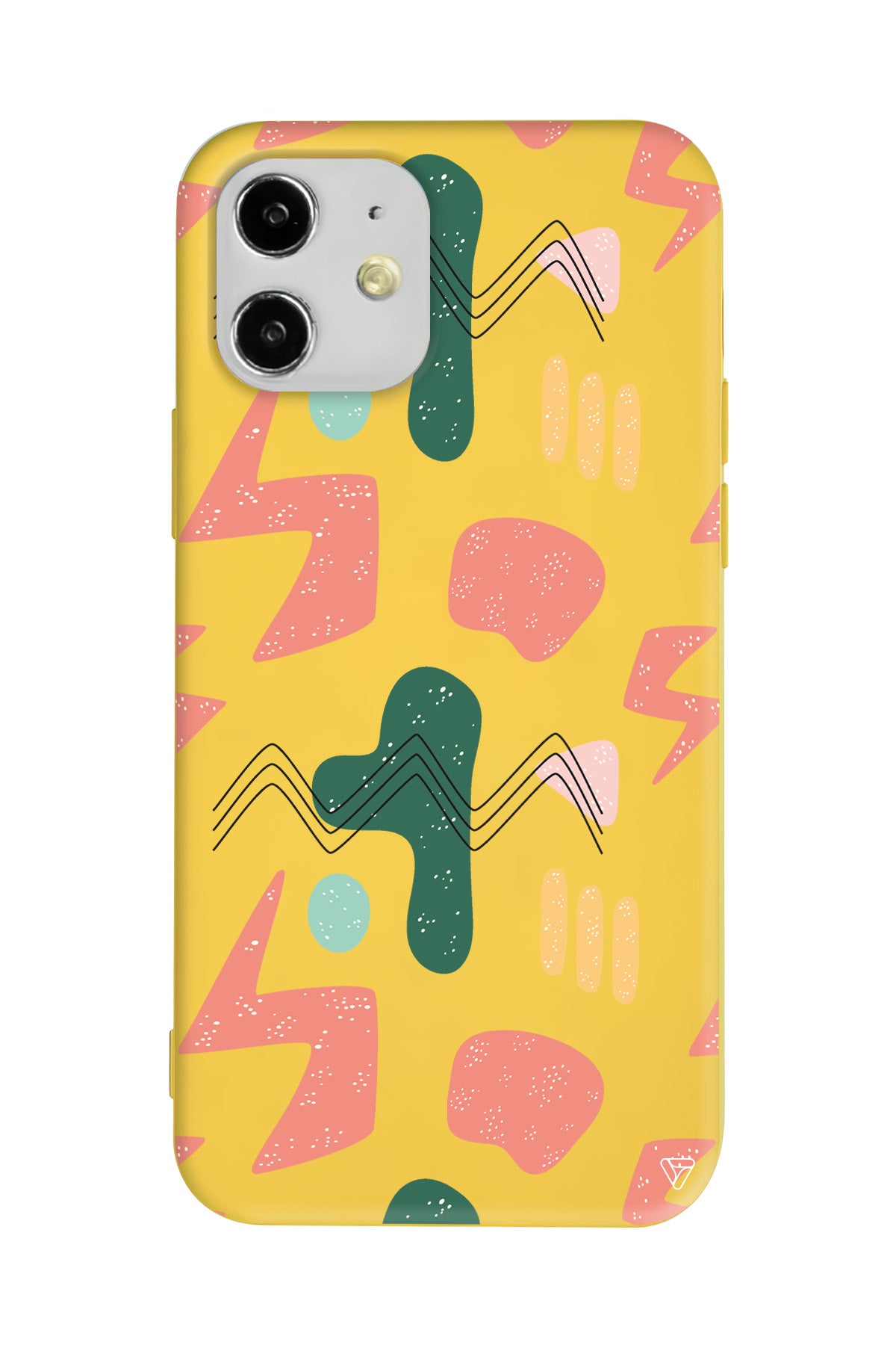 Black Line 2 Lansman Model İçi Kadife Silikon Telefon Kılıfı