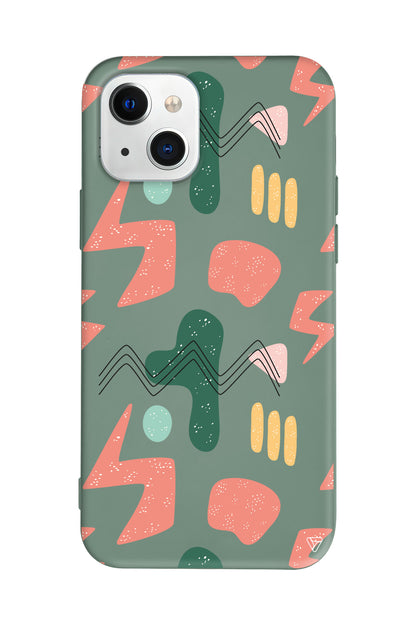 Black Line 2 Lansman Model İçi Kadife Silikon Telefon Kılıfı