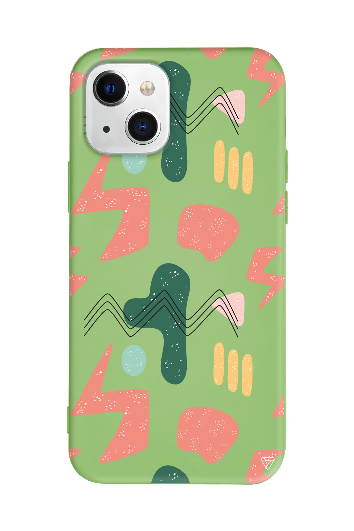 Black Line 2 Lansman Model İçi Kadife Silikon Telefon Kılıfı