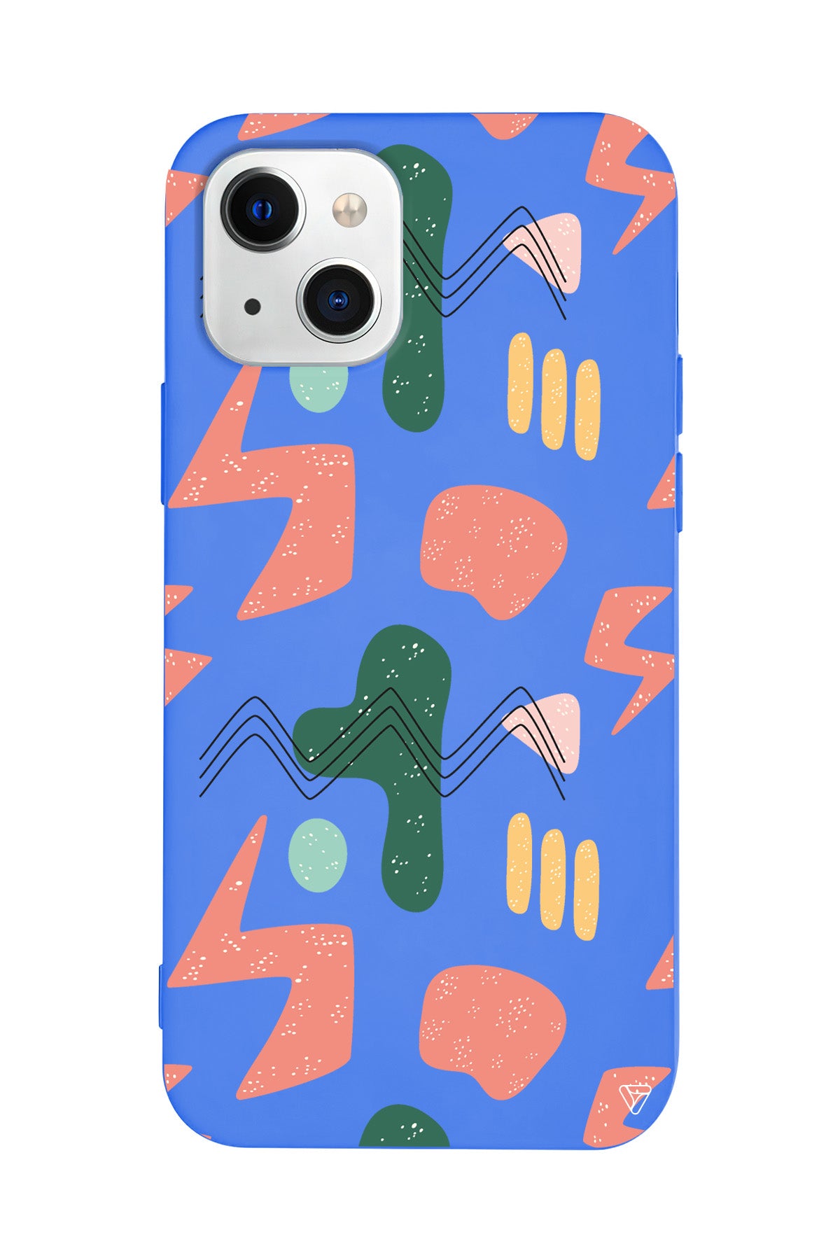 Black Line 2 Lansman Model İçi Kadife Silikon Telefon Kılıfı – Plus Serisine Özel