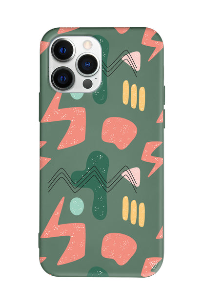 Black Line 2 Lansman Model İçi Kadife Silikon Telefon Kılıfı