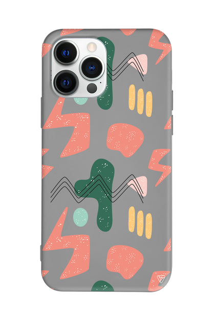 Black Line 2 Lansman Model İçi Kadife Silikon Telefon Kılıfı