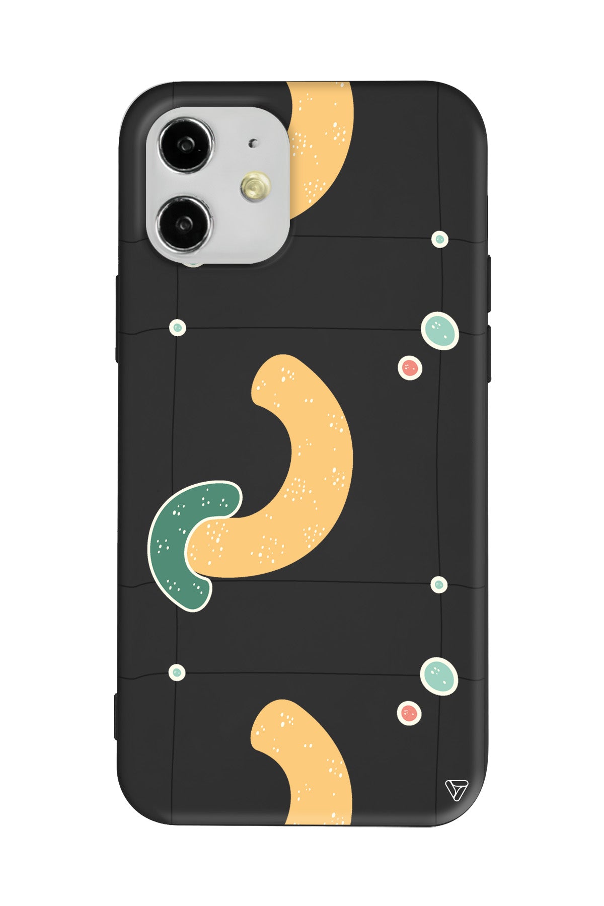 Black Line 3 Lansman Model İçi Kadife Silikon Telefon Kılıfı