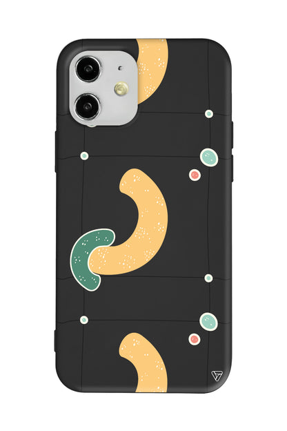 Black Line 3 Lansman Model İçi Kadife Silikon Telefon Kılıfı