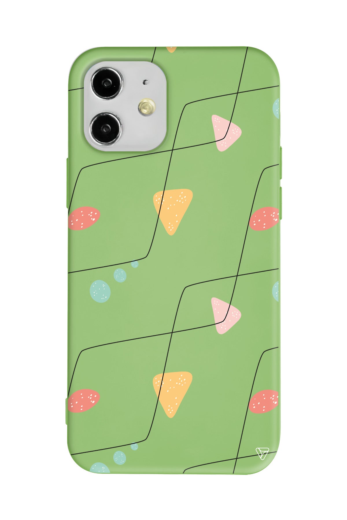 Black Line 4 Lansman Model İçi Kadife Silikon Telefon Kılıfı