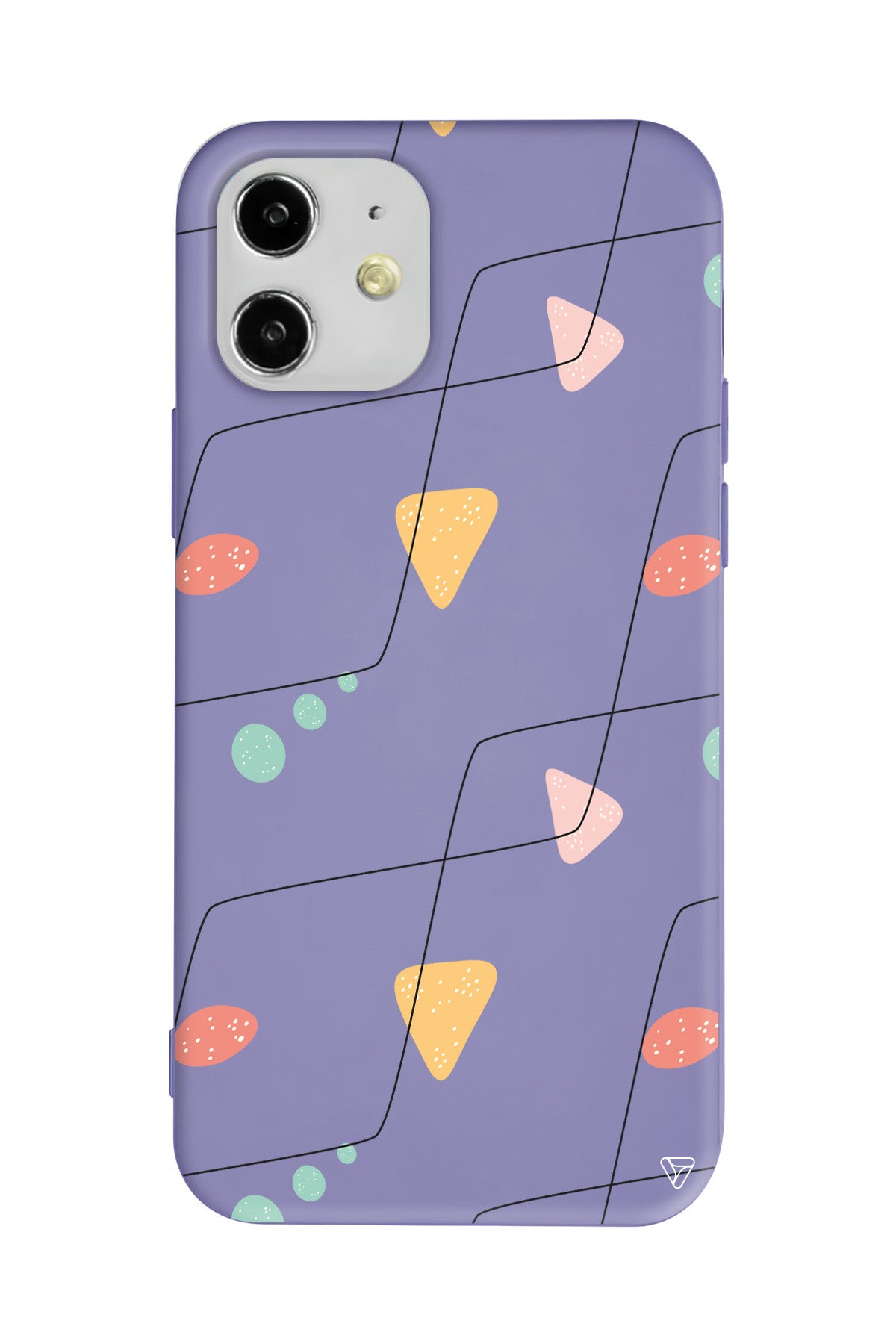 Black Line 4 Lansman Model İçi Kadife Silikon Telefon Kılıfı