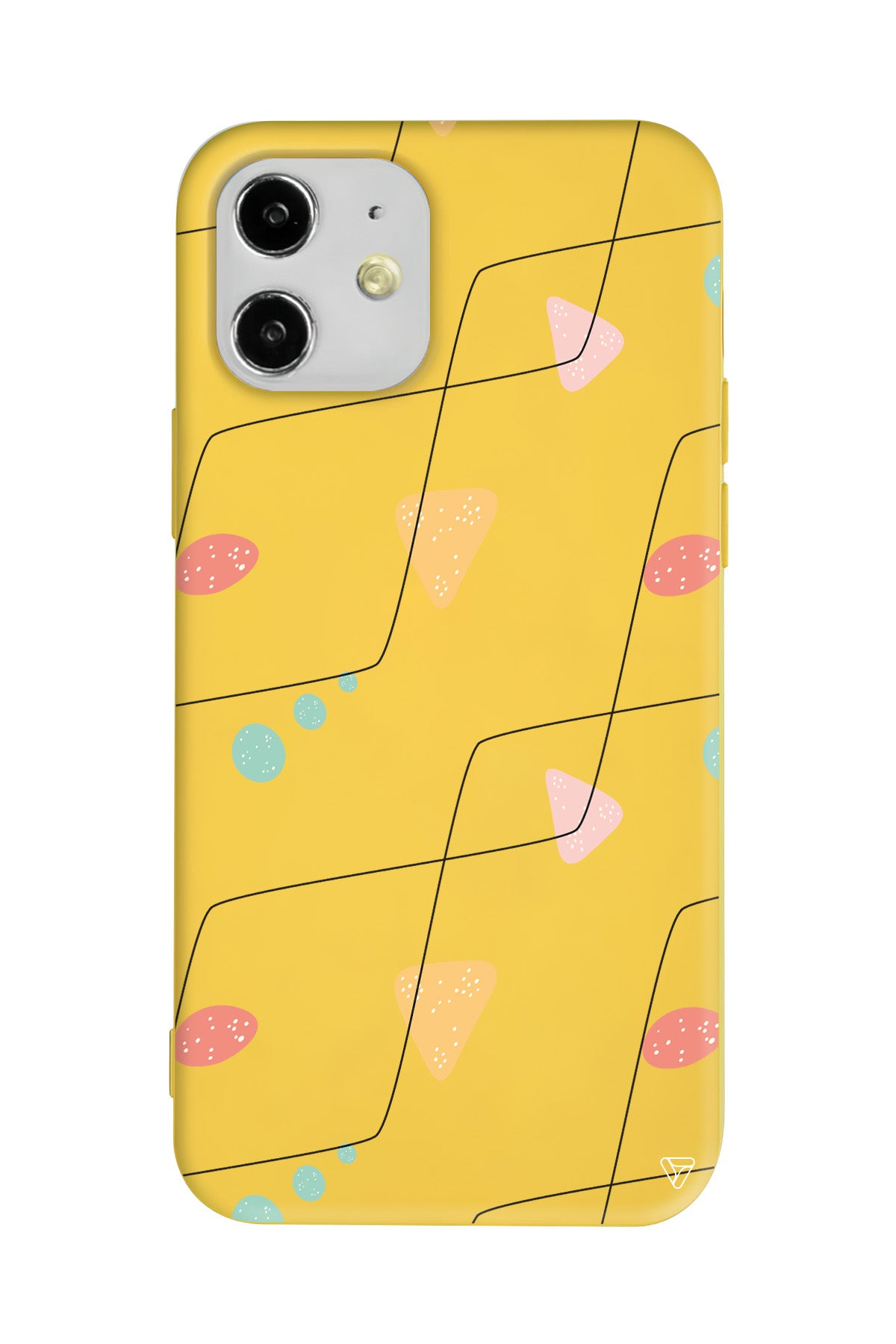 Black Line 4 Lansman Model İçi Kadife Silikon Telefon Kılıfı