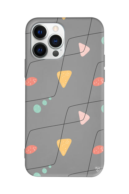 Black Line 4 Lansman Model İçi Kadife Silikon Telefon Kılıfı