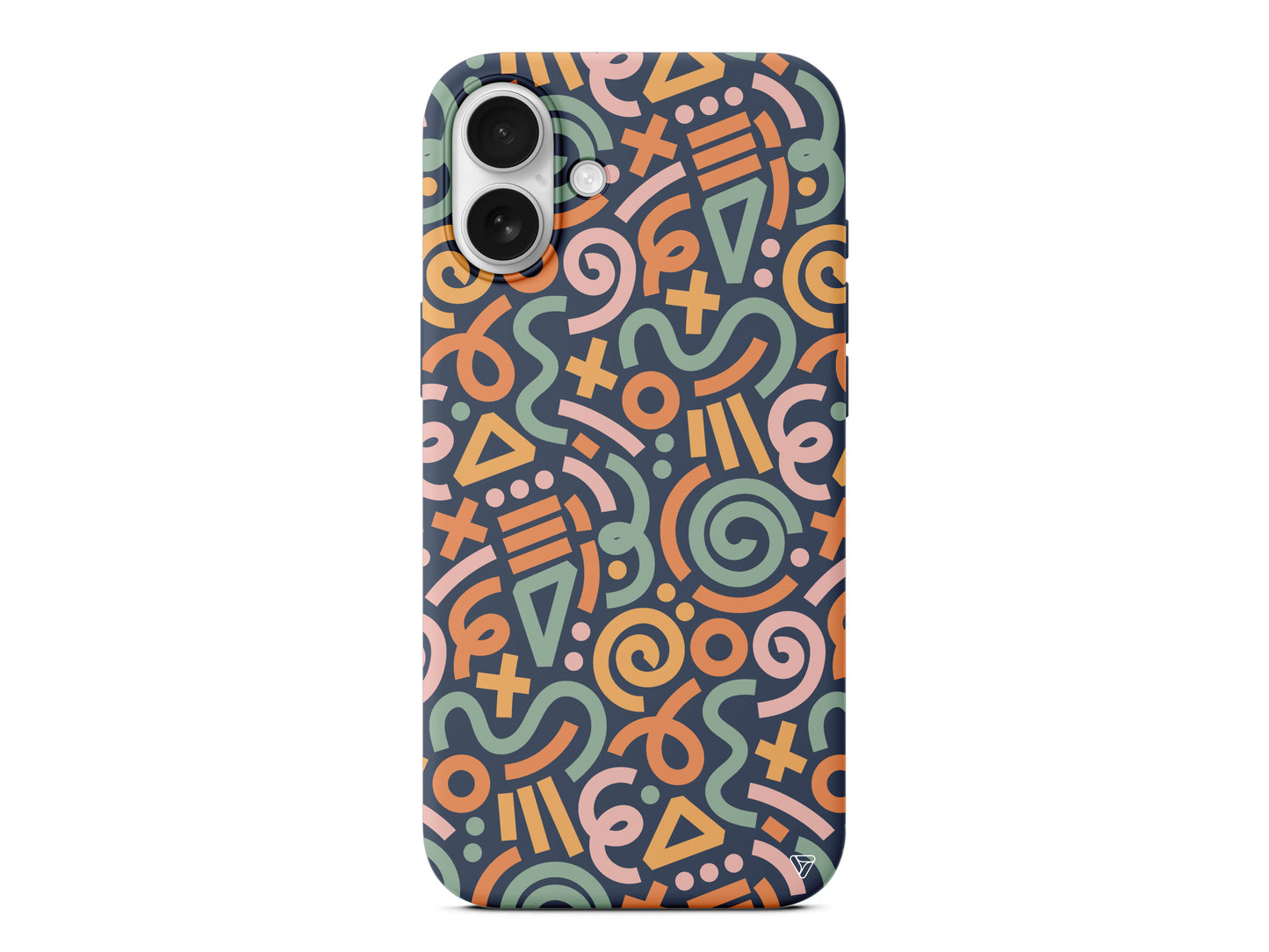 Doodle Lansman Model İçi Kadife Silikon Telefon Kılıfı