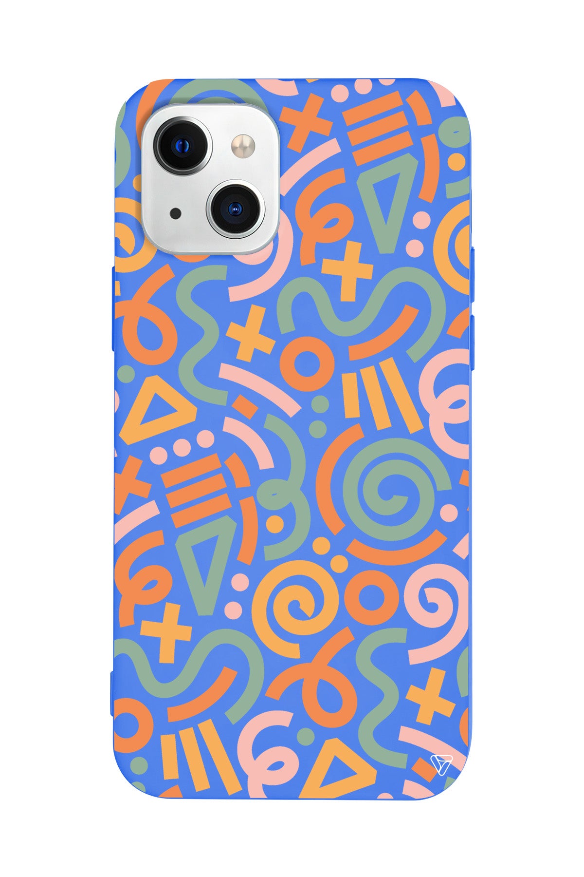 Doodle Lansman Model İçi Kadife Silikon Telefon Kılıfı – Plus Serisine Özel