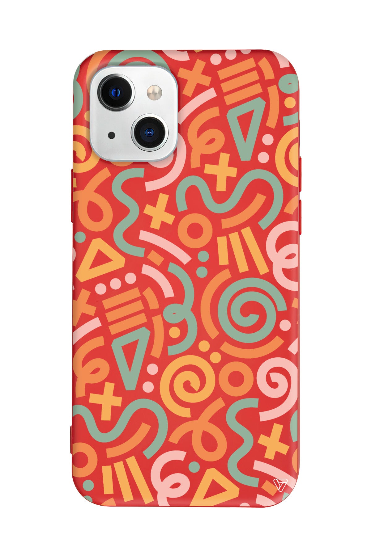 Doodle Lansman Model İçi Kadife Silikon Telefon Kılıfı – Plus Serisine Özel