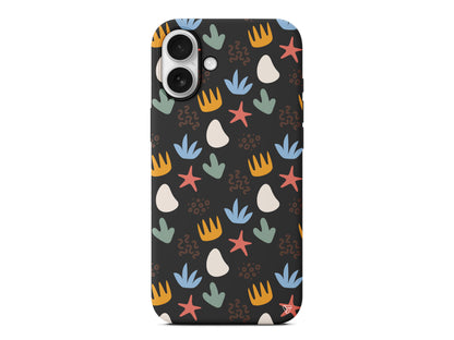 Abstract 3 Lansman Model İçi Kadife Silikon Telefon Kılıfı – Plus Serisine Özel