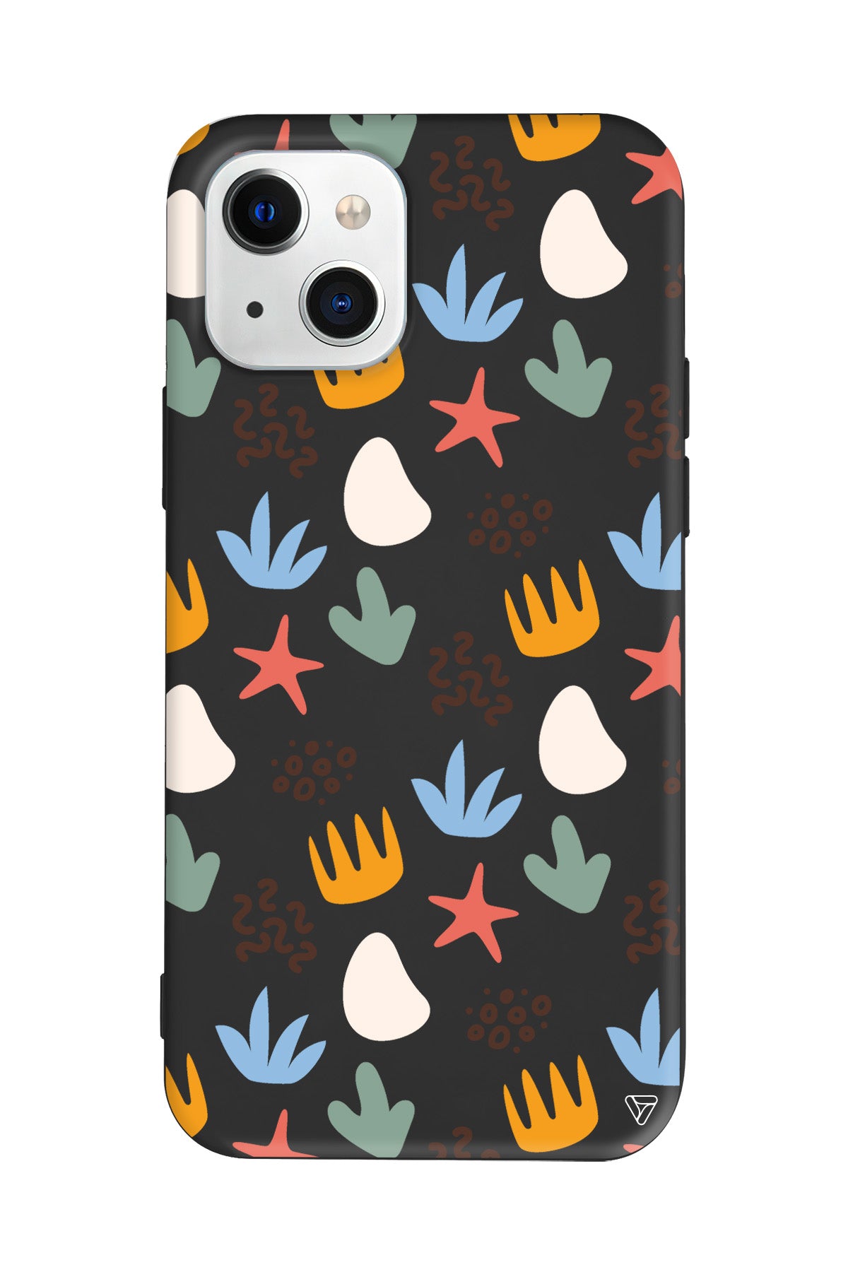 Abstract 3 Lansman Model İçi Kadife Silikon Telefon Kılıfı – Plus Serisine Özel