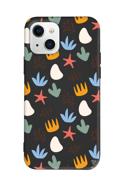 Abstract 3 Lansman Model İçi Kadife Silikon Telefon Kılıfı – Plus Serisine Özel