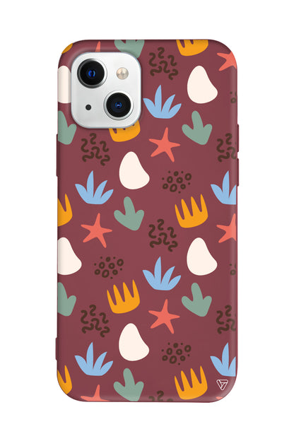 Abstract 3 Lansman Model İçi Kadife Silikon Telefon Kılıfı – Plus Serisine Özel