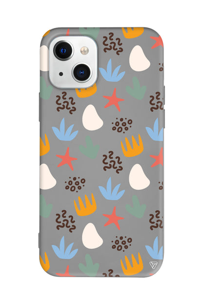 Abstract 3 Lansman Model İçi Kadife Silikon Telefon Kılıfı – Plus Serisine Özel