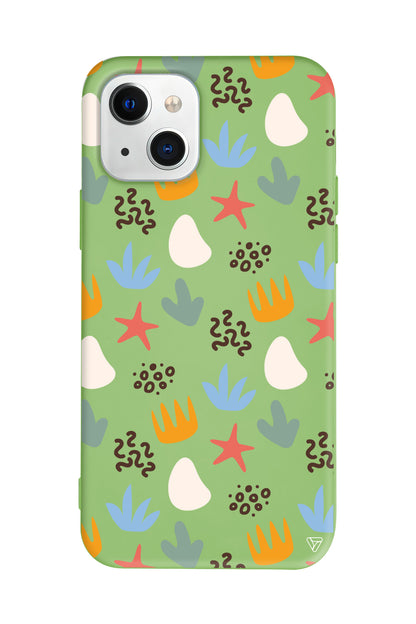 Abstract 3 Lansman Model İçi Kadife Silikon Telefon Kılıfı – Plus Serisine Özel