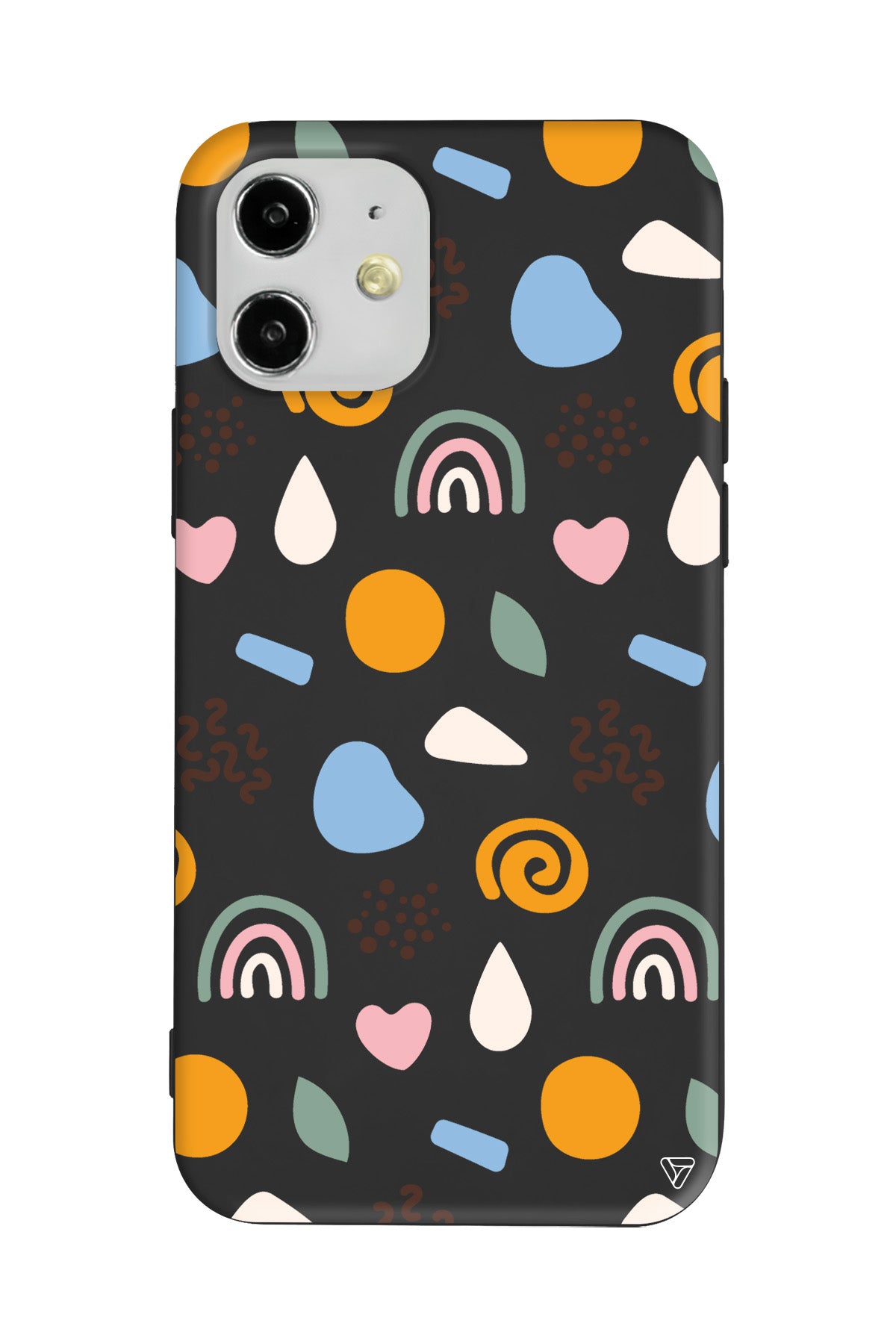 Abstract 4 Lansman Model İçi Kadife Silikon Telefon Kılıfı