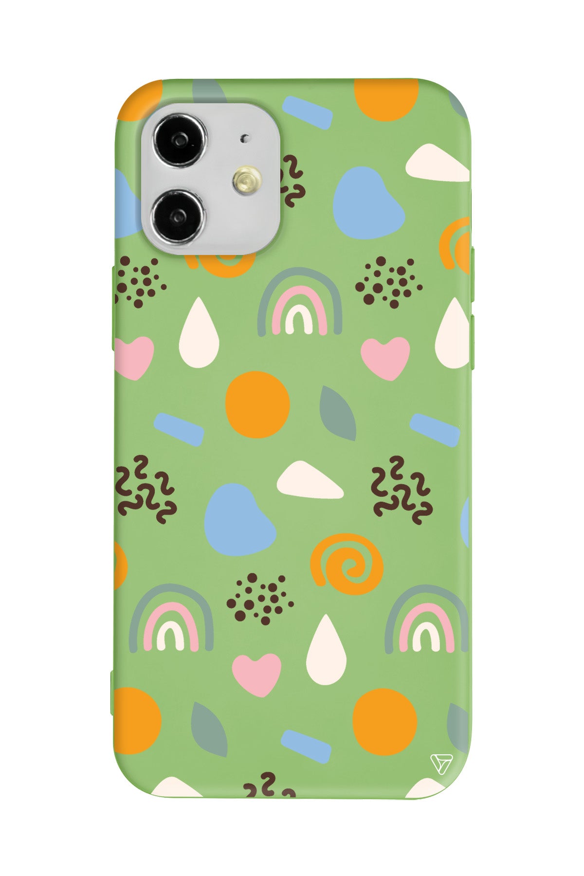 Abstract 4 Lansman Model İçi Kadife Silikon Telefon Kılıfı