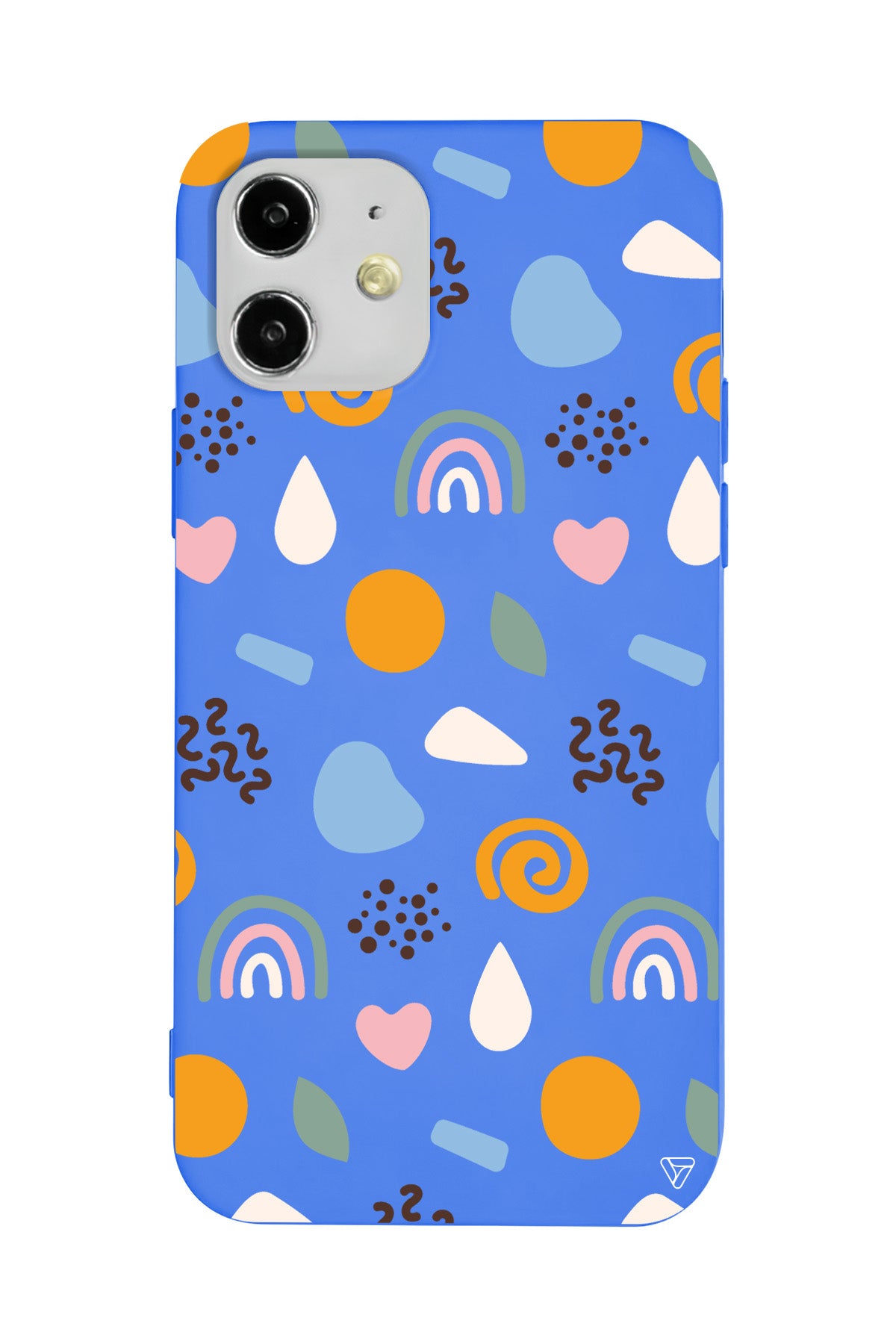 Abstract 4 Lansman Model İçi Kadife Silikon Telefon Kılıfı