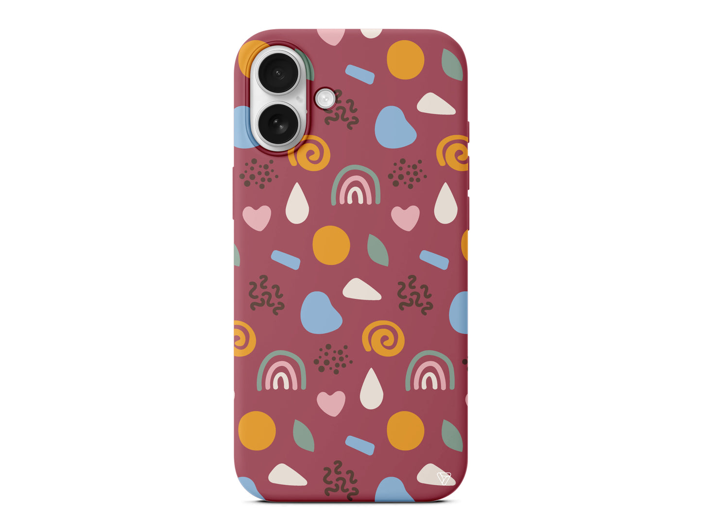 Abstract 4 Lansman Model İçi Kadife Silikon Telefon Kılıfı