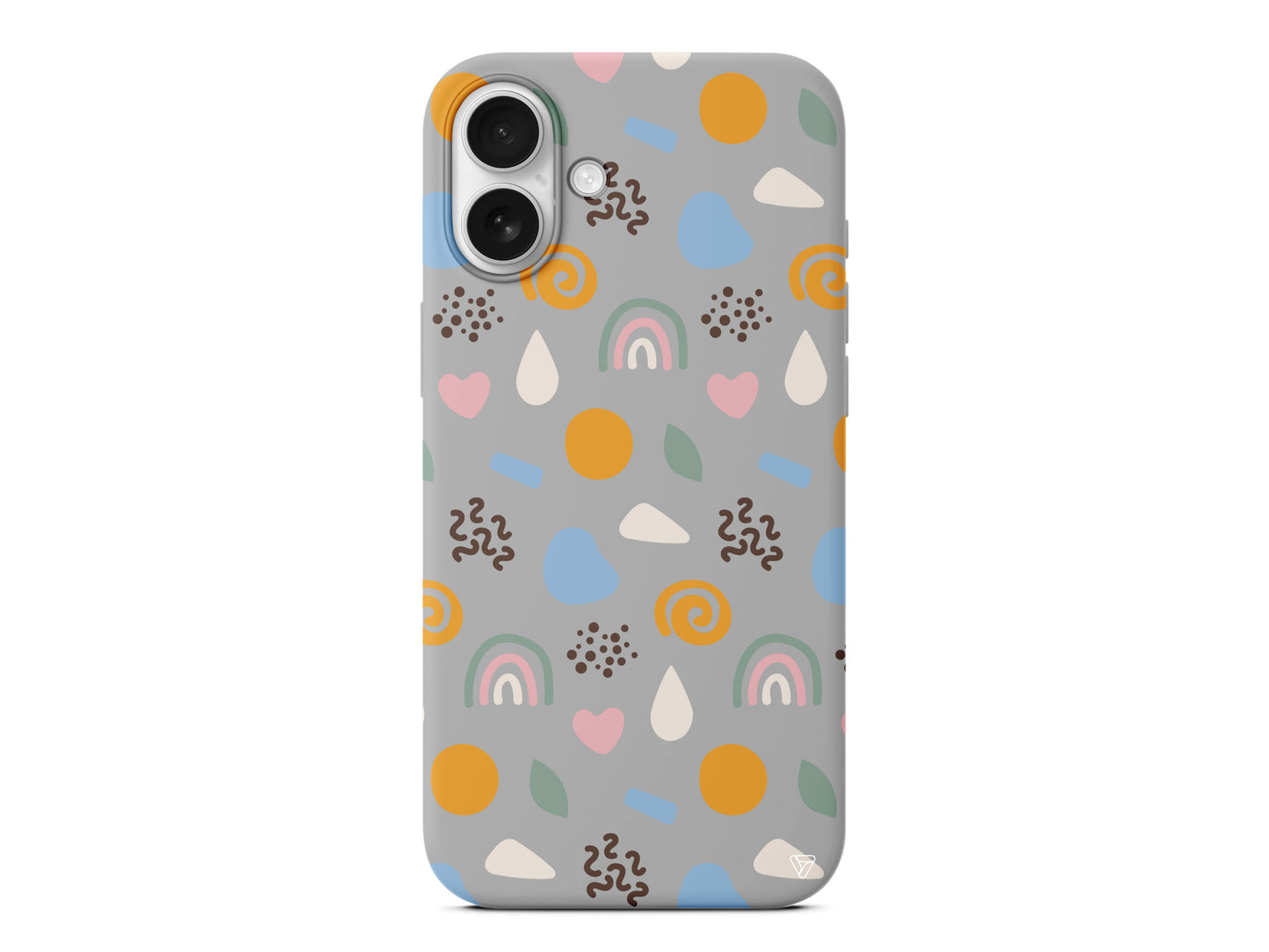 Abstract 4 Lansman Model İçi Kadife Silikon Telefon Kılıfı