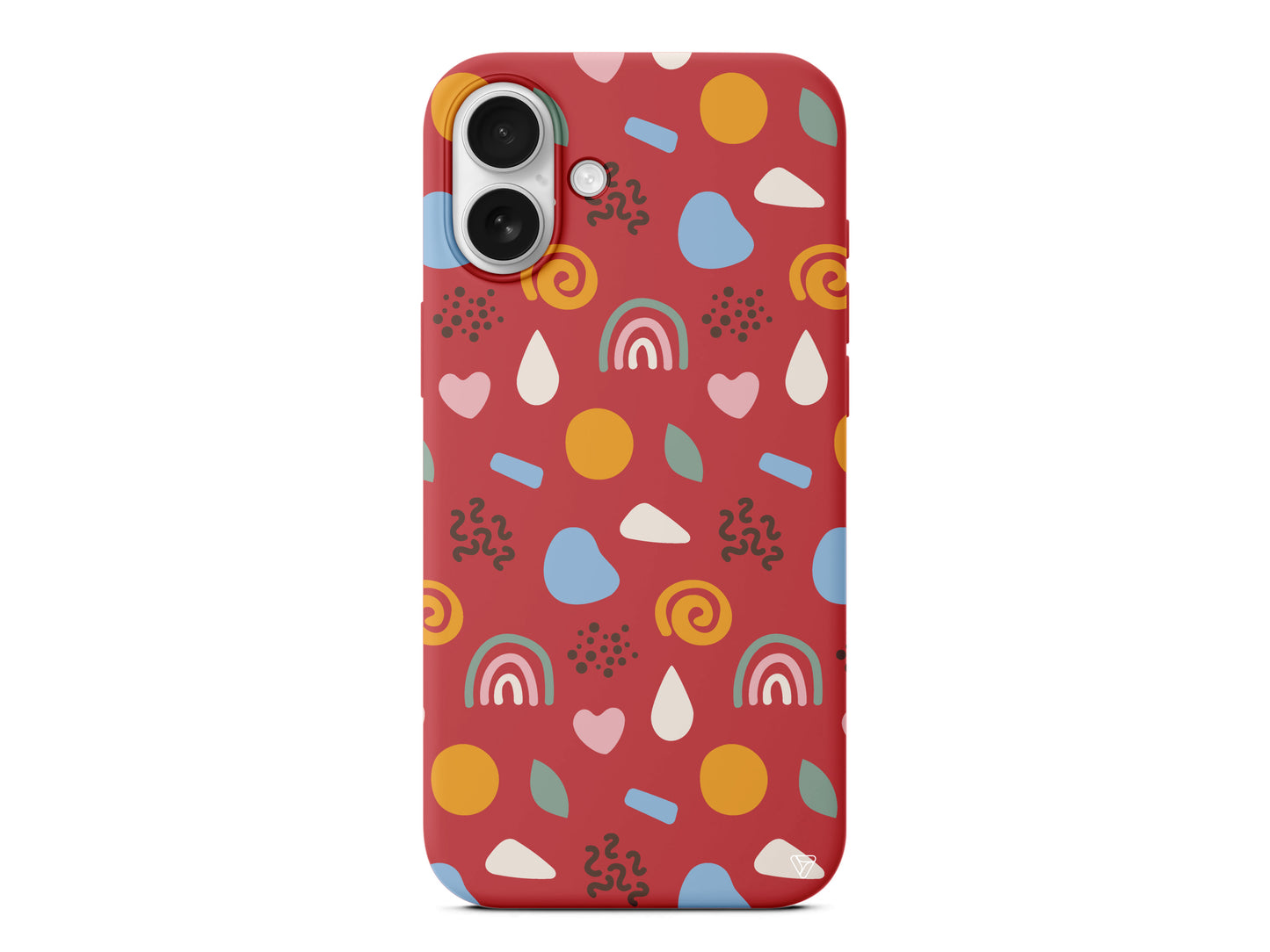 Abstract 4 Lansman Model İçi Kadife Silikon Telefon Kılıfı – Plus Serisine Özel