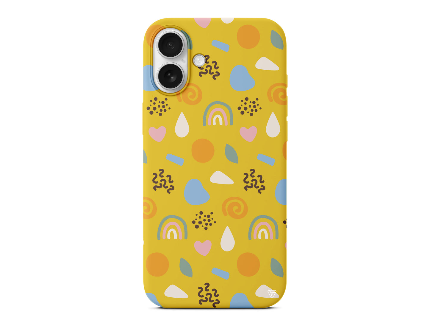 Abstract 4 Lansman Model İçi Kadife Silikon Telefon Kılıfı