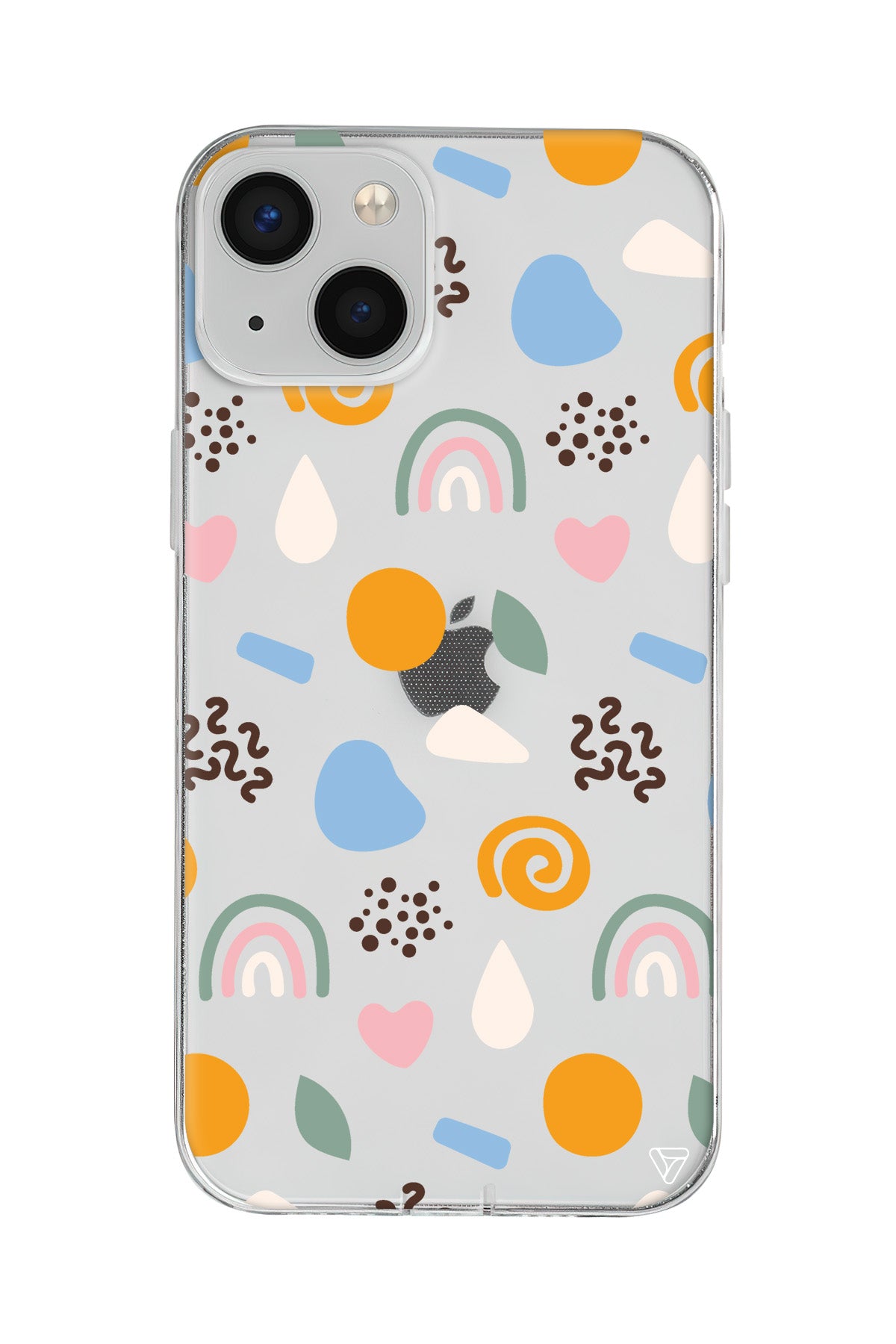 Abstract 4 Lansman Model İçi Kadife Silikon Telefon Kılıfı – Plus Serisine Özel