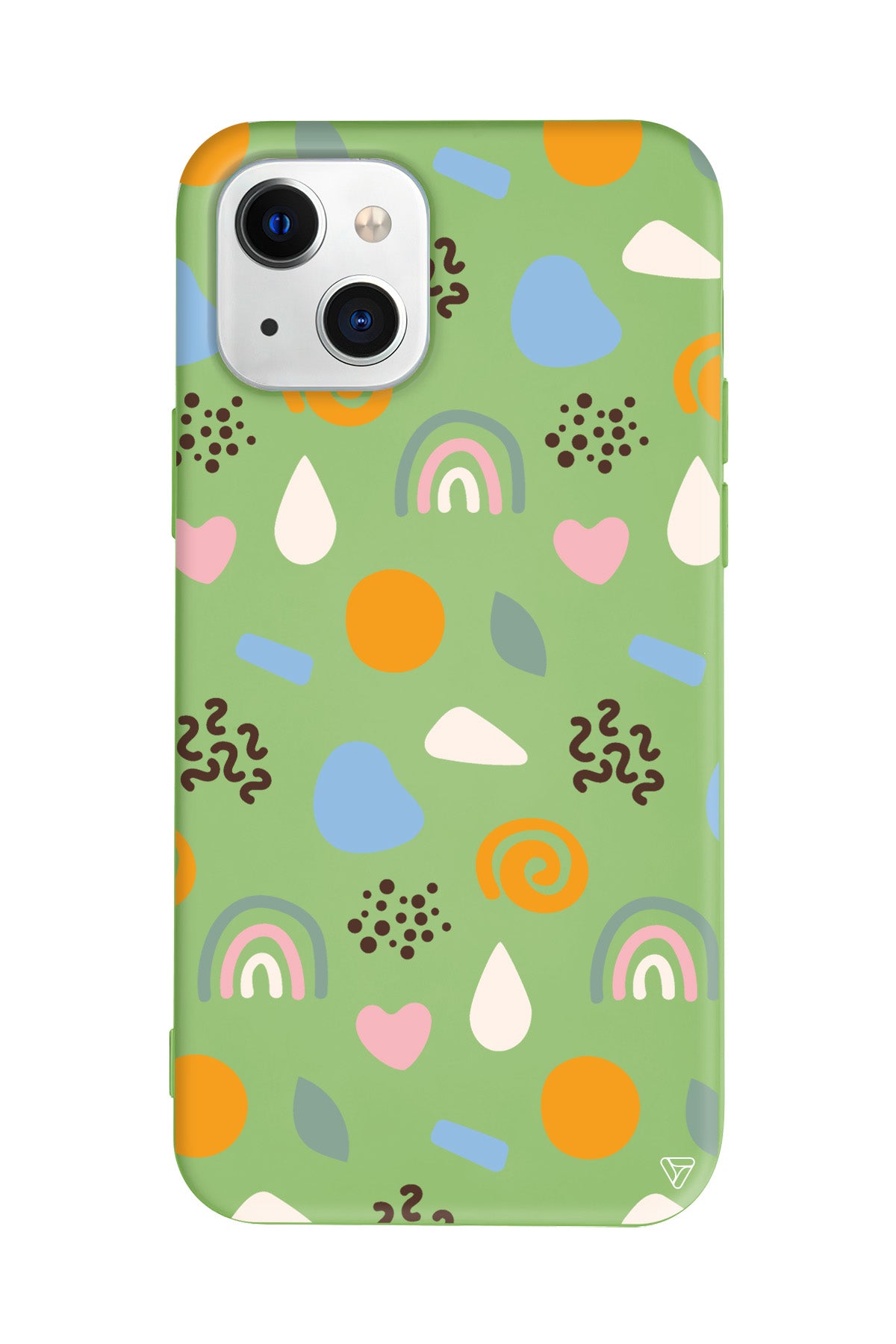 Abstract 4 Lansman Model İçi Kadife Silikon Telefon Kılıfı