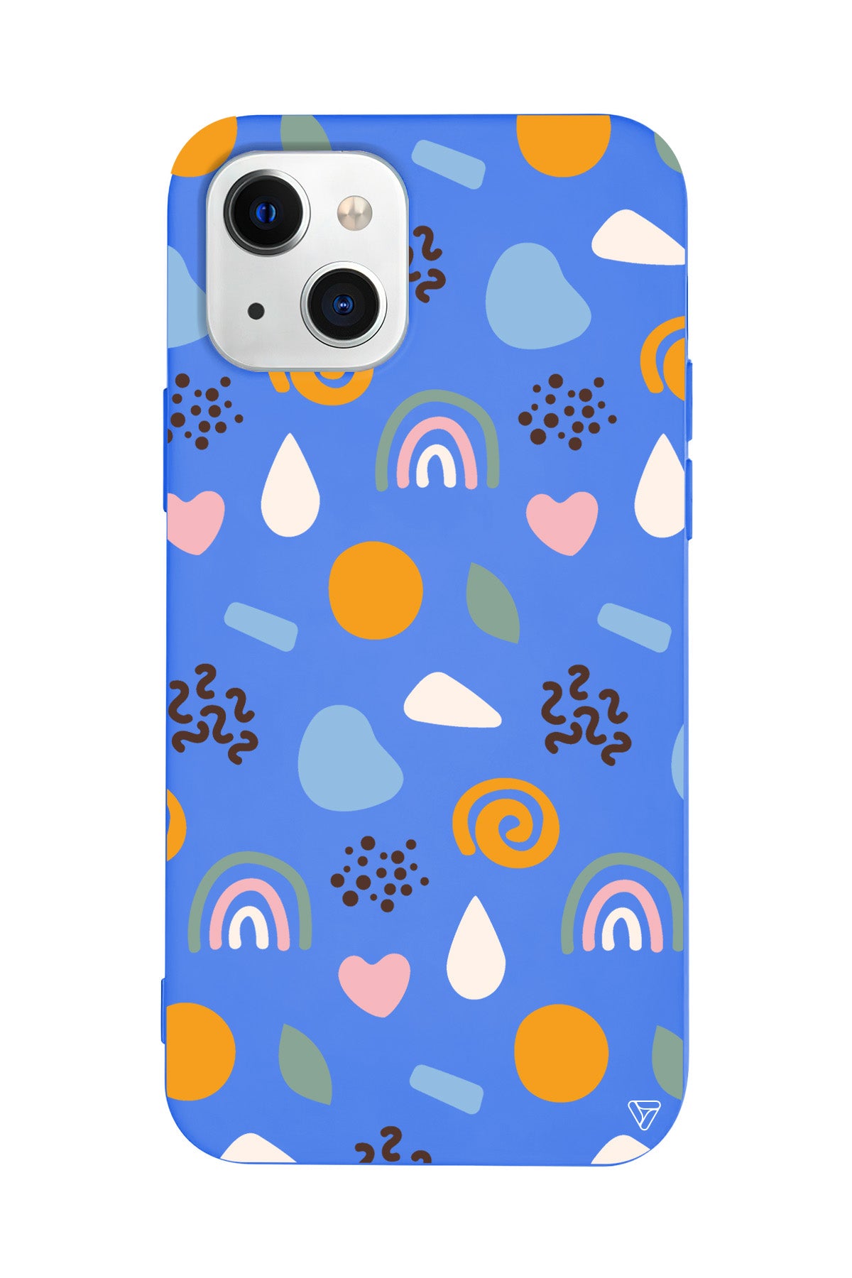 Abstract 4 Lansman Model İçi Kadife Silikon Telefon Kılıfı