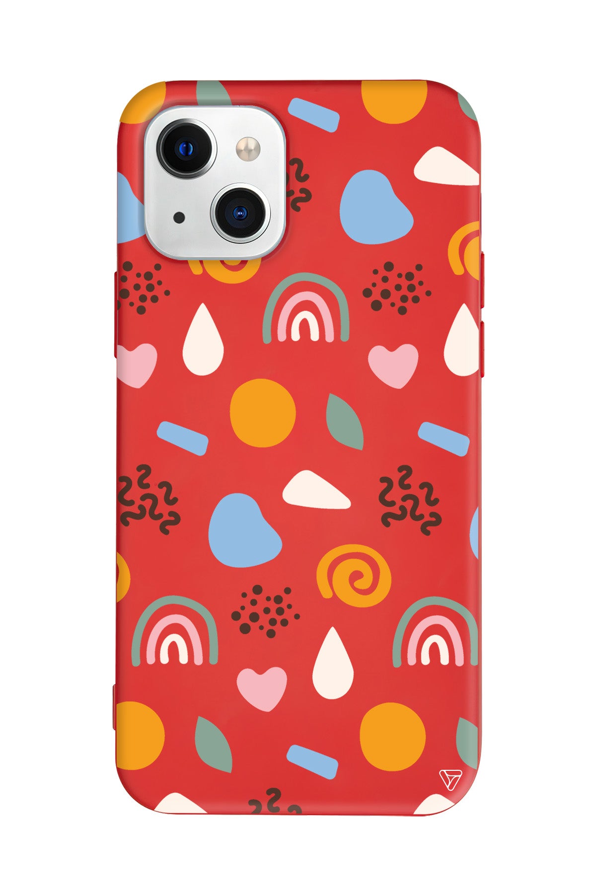 Abstract 4 Lansman Model İçi Kadife Silikon Telefon Kılıfı – Plus Serisine Özel