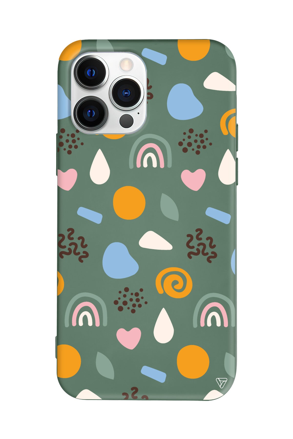 Abstract 4 Lansman Model İçi Kadife Silikon Telefon Kılıfı