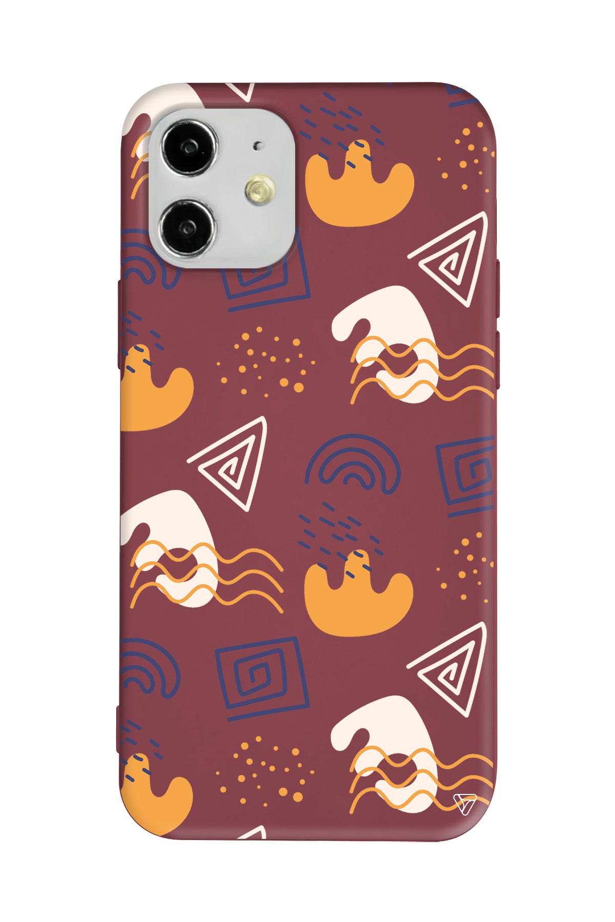 Abstract 5 Lansman Model İçi Kadife Silikon Telefon Kılıfı