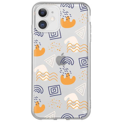 Abstract 5 Lansman Model İçi Kadife Silikon Telefon Kılıfı