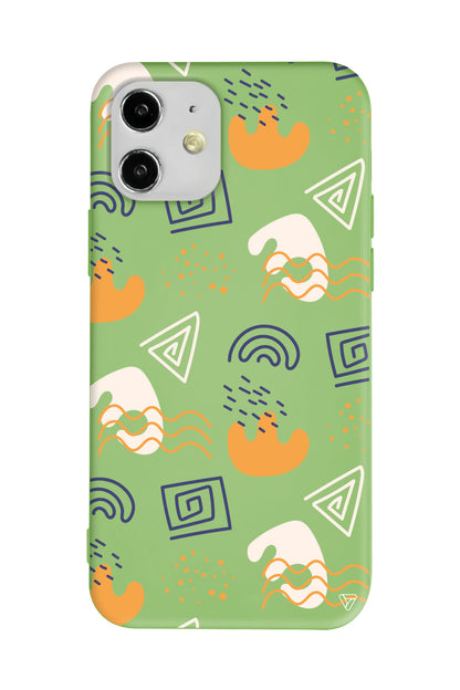 Abstract 5 Lansman Model İçi Kadife Silikon Telefon Kılıfı