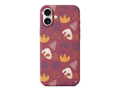 Abstract 5 Lansman Model İçi Kadife Silikon Telefon Kılıfı