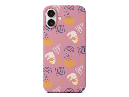 Abstract 5 Lansman Model İçi Kadife Silikon Telefon Kılıfı