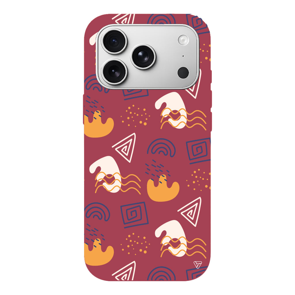 Abstract 5 Lansman Model İçi Kadife Silikon Telefon Kılıfı