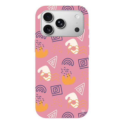 Abstract 5 Lansman Model İçi Kadife Silikon Telefon Kılıfı